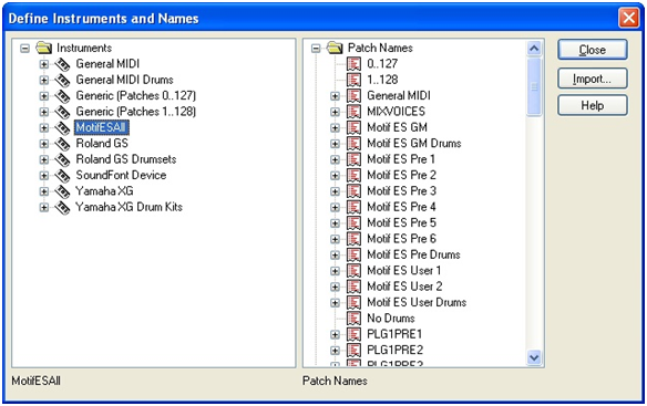 Cakewalk ins files