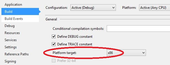 C# x86 Target CPU